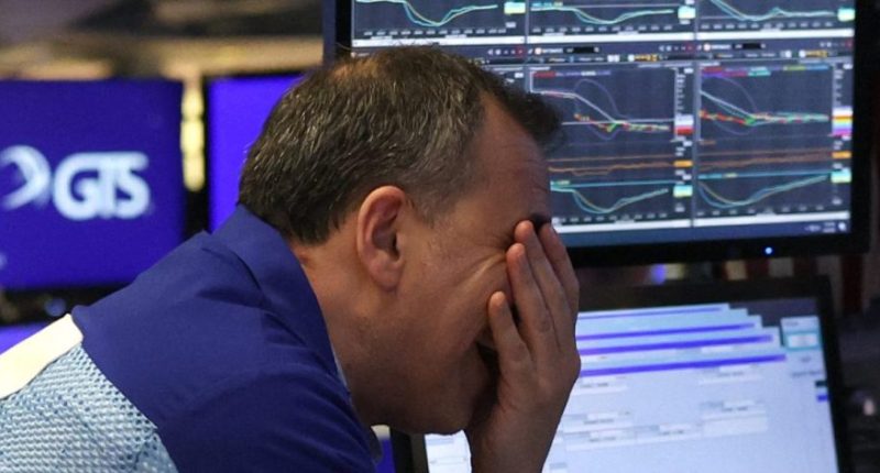 Wall Street drops 20% below its record and markets plunge worldwide as Trump digs in on tariffs