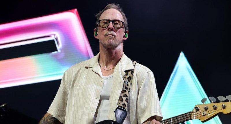 Weezer Star Scott Shriner Returns to Stage Days After Wife’s Shooting