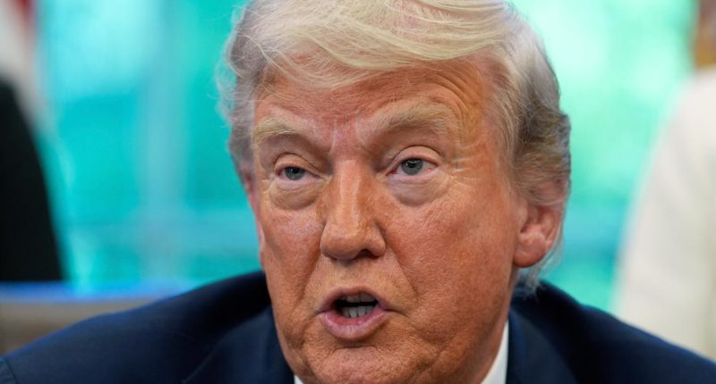 What has Trump done in his first 100 days in office?