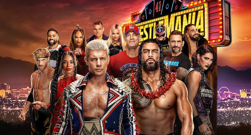 When is WrestleMania 41? Match card, streaming info, where to watch WrestleMania