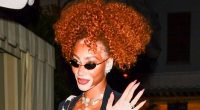 Winnie Harlow puts on a daring display as she leaves Chateau Marmont