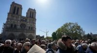 Worshippers return to restored Notre Dame for Easter rituals with emotion and awe