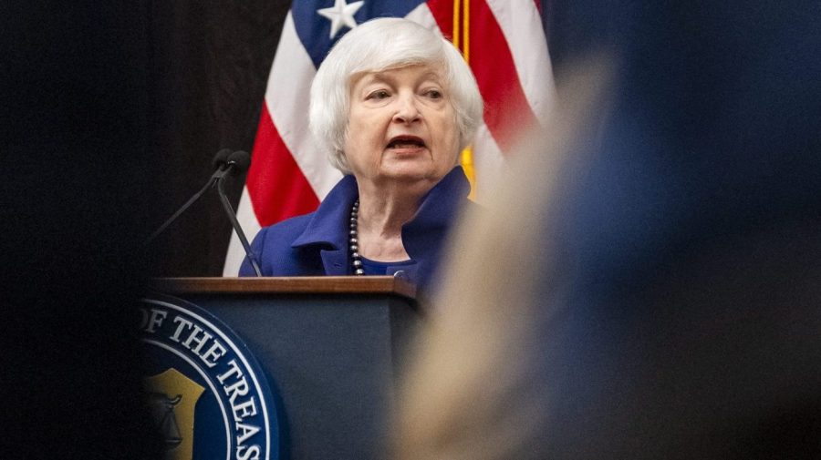 Yellen sees 'very worrisome' pattern in Treasuries selloff