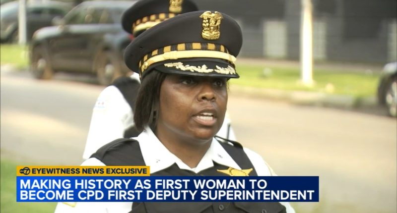 Yolanda Talley becomes first woman to hold Chicago police first deputy superintendent position, as No. 2 in-command
