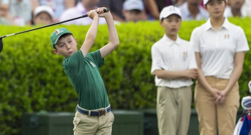 Young local golfers compete in 2025 Drive, Chip, and Putt contest