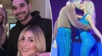 ‘DWTS’ pros Emma Slater and Alan Bersten seemingly confirm relationship with passionate onstage kiss