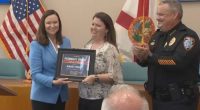 ‘Florida’s Finest’ service award goes to dispatcher credited with saving pregnant woman’s life