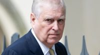 Prince Andrew, Duke of York, at an Easter service.