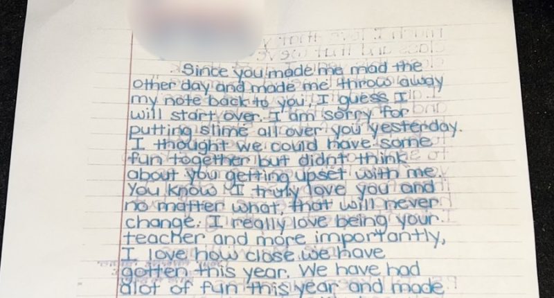 'I truly love you': Manatee County teacher accused of sending 5th grader inappropriate letter
