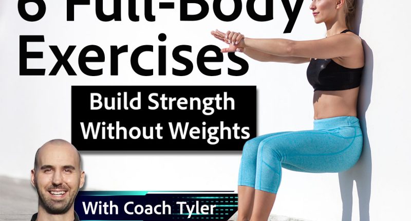 wall sit exercise Coach Tyler Read cover