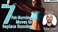 Young sports woman training kettlebell swing