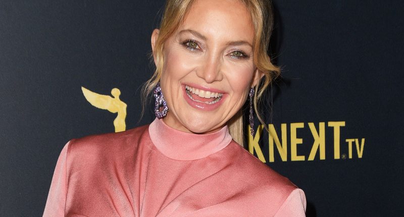 Beverly Hills, CA USA - February 24, 2023: Kate Hudson attends the red carpet of the 2023 HCA Film Awards.