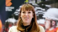Portrait of Angela Rayner, Britain's Deputy Prime Minister.