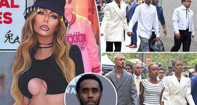 Aubrey O'Day slams 'selfish' Sean 'Diddy' Combs for having his kids sit through testimonies