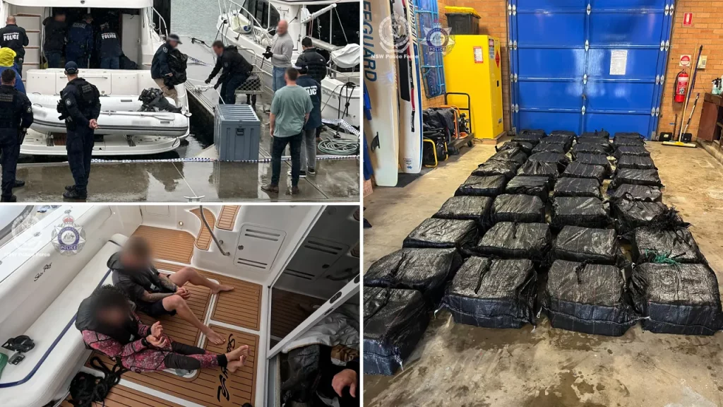 Australian authorities intercept over a ton of cocaine worth $400M