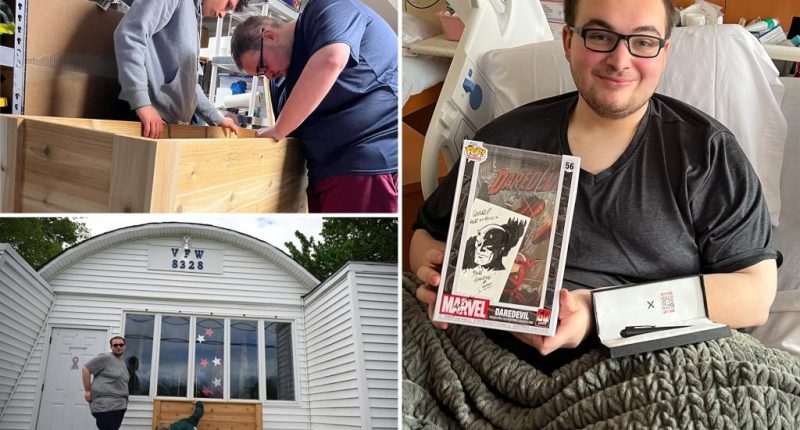Big-hearted Westchester teen finishes veteran hall beautification project in time for Memorial Day — after freak accident