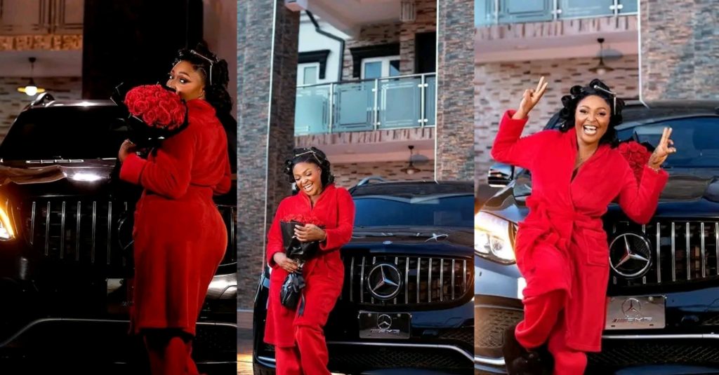 Blessing CEO gifts herself luxurious vehicle as a birthday gift