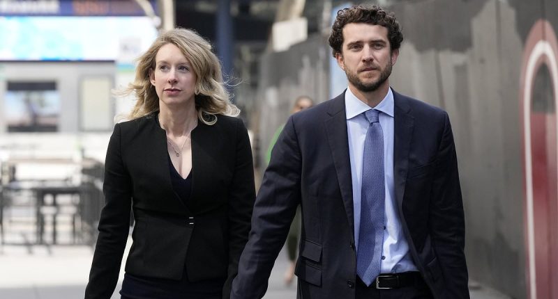 Blood testing fraudster Elizabeth Holmes' husband unveils his start-up
