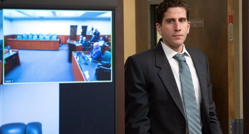 Bryan Kohberger at a court hearing.