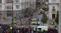 Car 'collides' with crowd at Liverpool's trophy parade