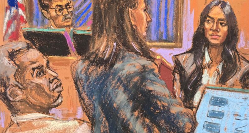 Cassie Ventura grilled over Diddy rape claim as defense tries to poke holes in her bombshell testimony