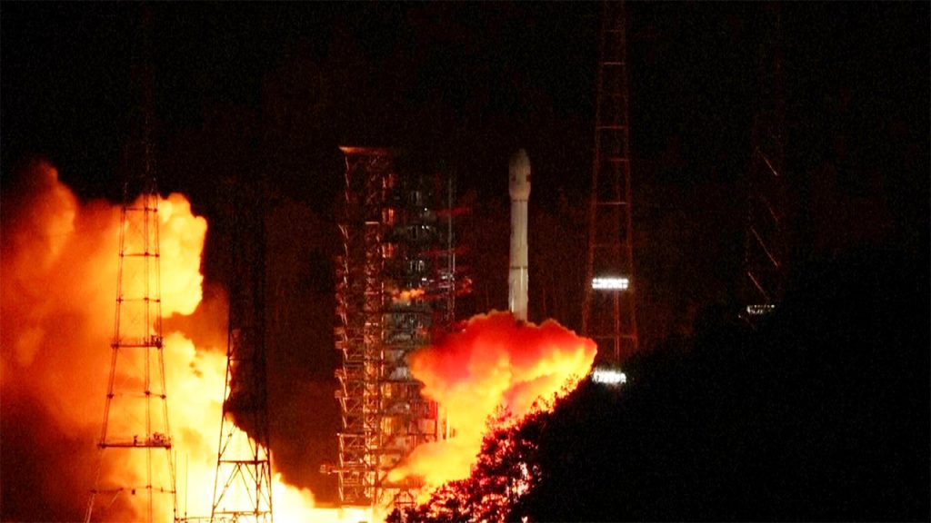 China launches Tianwen-2 space probe to collect samples from asteroid near Mars