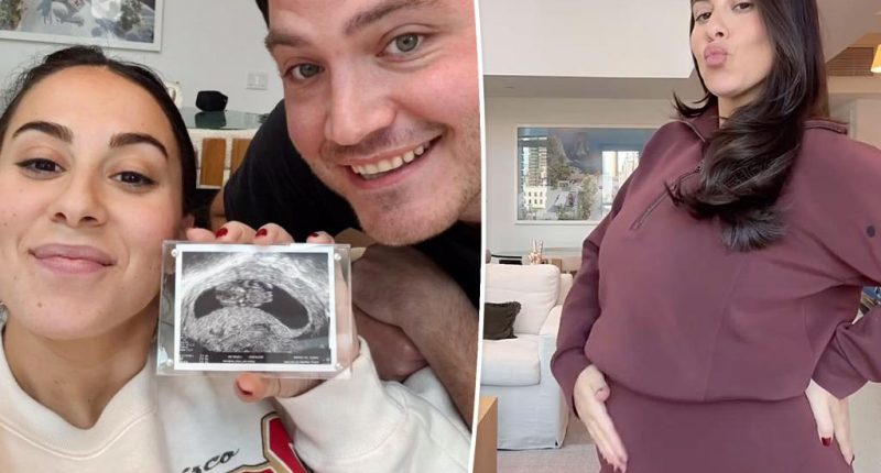 Claudia Oshry gives birth to first baby with husband Ben Soffer