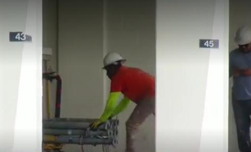 Clearwater condo residents unable to return as crews stabilize cracked pillar