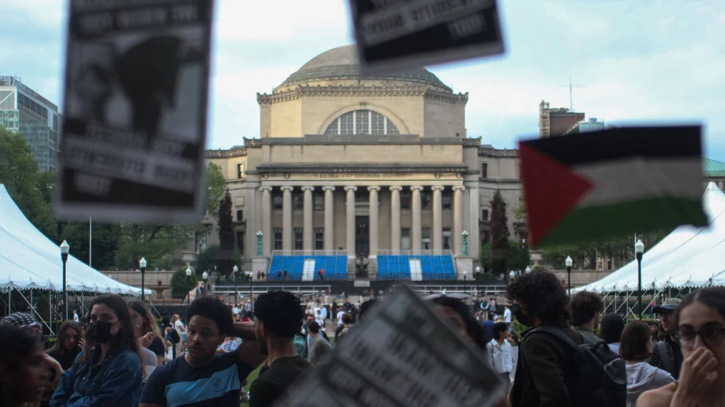 Columbia suspends anti-Israel agitators after takeover, spreading of pamphlets glorifying alleged terrorist