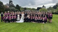 Couple had 100 people in bridal party