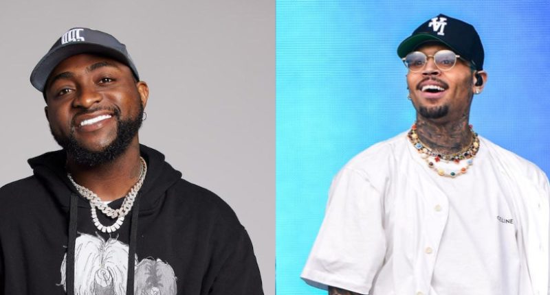 Davido Reacts As Chris Brown Finally Gets Released -