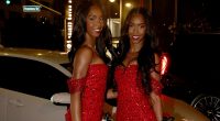 Diddy's twins dance the night away in matching prom dresses