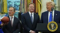 Donald Trump breaks major NFL news with commissioner Roger Goodell