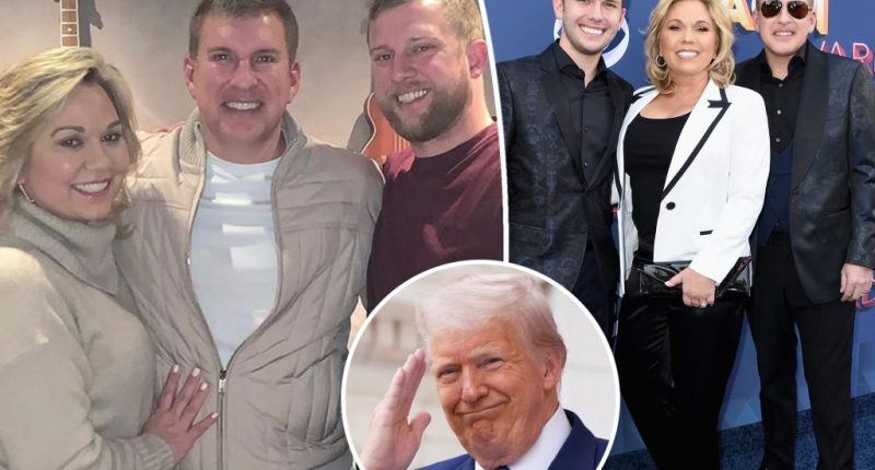 'Ecstatic' Kyle and Chase Chrisley react to Todd and Julie's Trump pardon