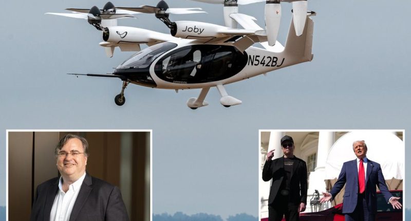 Electric air taxi firm Joby Aviation eyes White House landing,  but has deep ties to anti-Trump billionaire Reid Hoffman