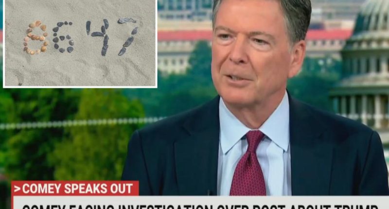 Ex-FBI Director James Comey says he doesn’t expect to be charged over ‘86 47’ Instagram post: ‘Ridiculous’ 