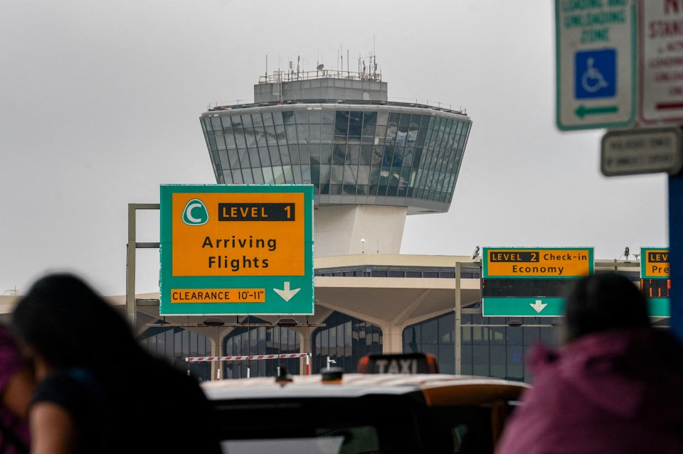United Airlines station operation center at Newark Liberty International Airport.