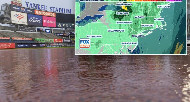 Flash flood threat grows in NYC as Northeast hammered by thunderstorms