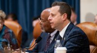 Rep. Jared Moskowitz (D-Fla.) asks a question during the first hearing of the Task Force on the Attempted Assassination of former President Trump in Butler, Pa., on Thursday, September 26, 2024.