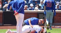 Foul tip to groin has Mets' Luis Torrens mulling equipment change
