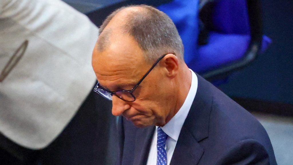 German conservative's bid for chancellor falls short, a first in more than 75 years