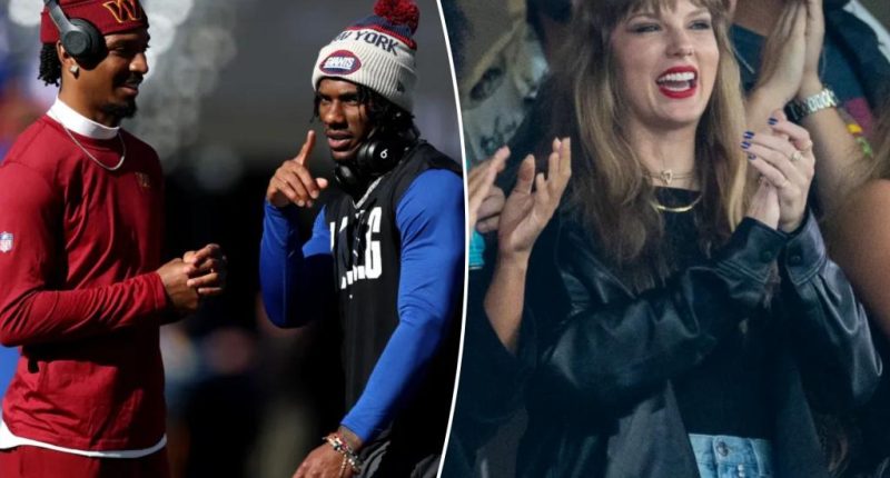 Giants' first four games include Taylor Swift