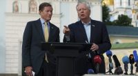 Graham, Blumenthal meet with Zelensky in Ukraine
