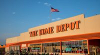 The Home Depot store in Lansing, Kansas.