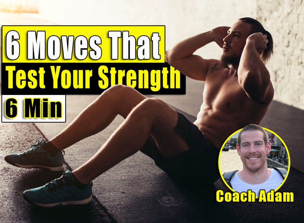 Muscular man exercising doing sit up exercise. Athlete with six pack, white male, no shirt