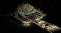3D scan of a tunnel leading to potential royal tombs beneath the Quetzalcoatl temple in Teotihuacan.