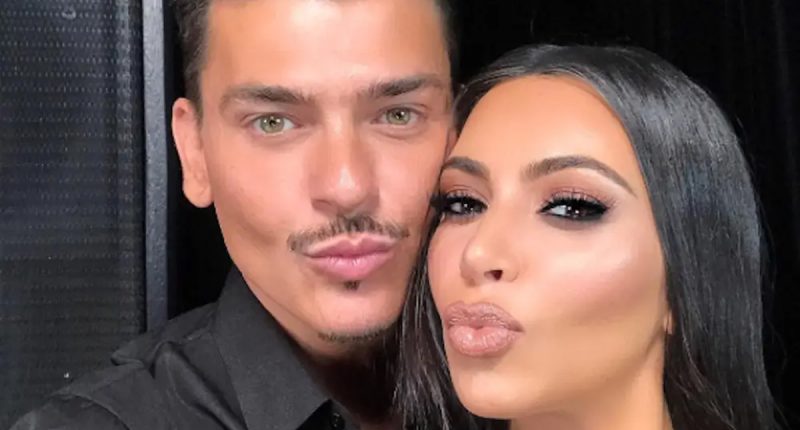 Kim Kardashian and Mario Dedivanovic