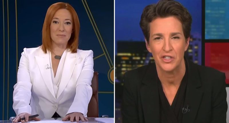 Jen Psaki's humiliating blow taking over from Rachel Maddow on MSNBC