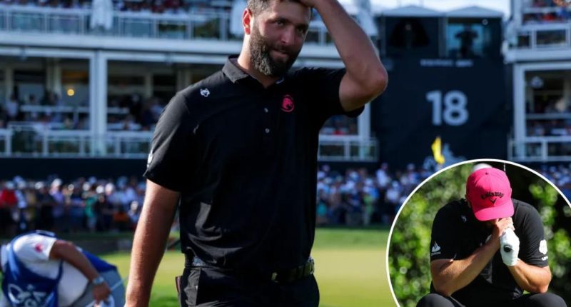 Jon Rahm's three-hole meltdown cost him PGA Championship