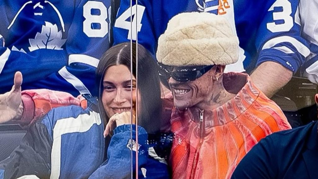 Justin Bieber seen on rare hockey outing with Hailey after Diddy fears